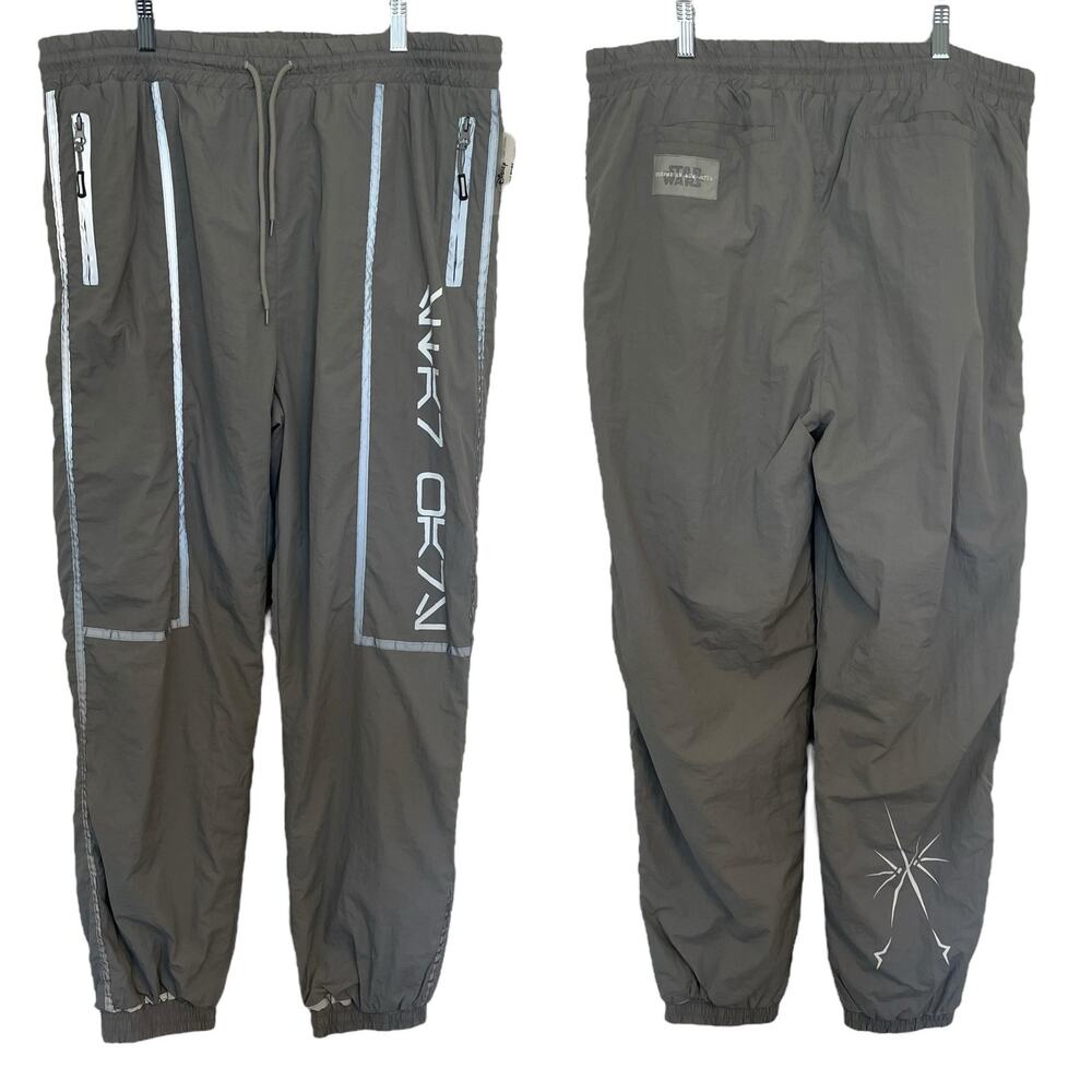 Disney Star Wars Guided By The Light Gray Reflective Jogger Ashley Eckstein XL